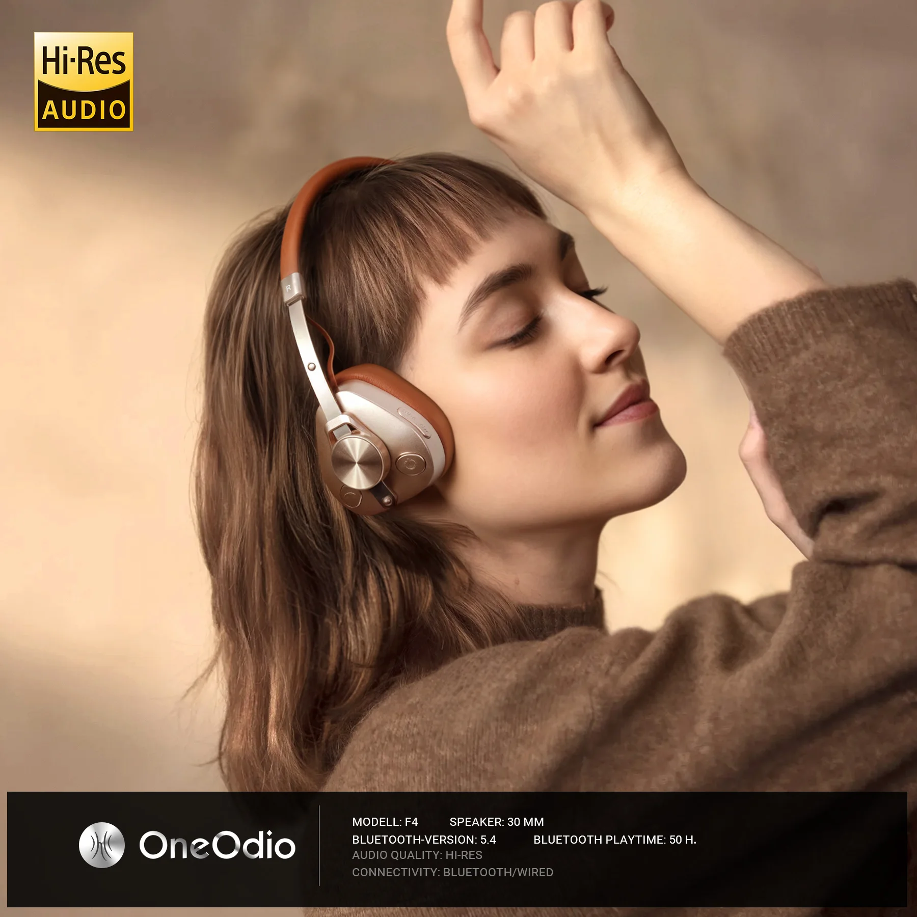 Oneodio F4 Cuffie Bluetooth wi - Retro Gaming Phone recensione e prezzo