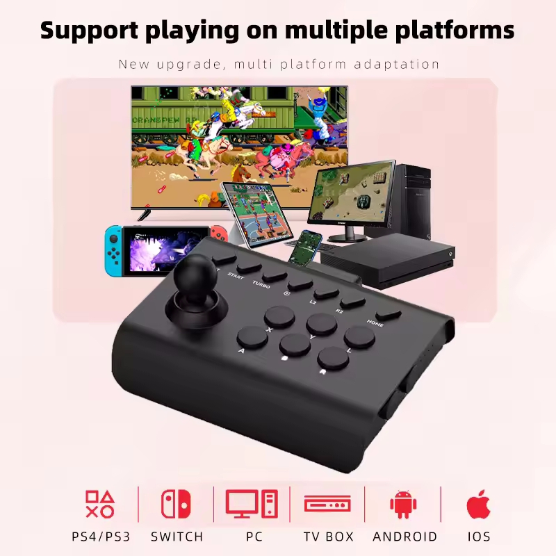 Arcade Gamepad Controller Blue - Retro Gaming Phone recensione e prezzo
