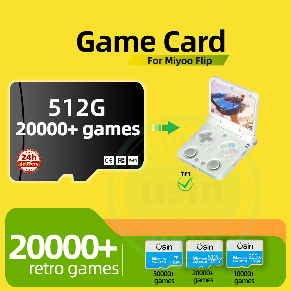 Scheda di gioco per Miyoo Flip - Console Retro Gaming Portable recensione e prezzo