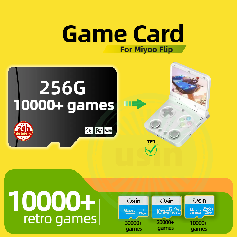 Scheda di gioco per Miyoo Flip - Console Retro Gaming Portable recensione e prezzo