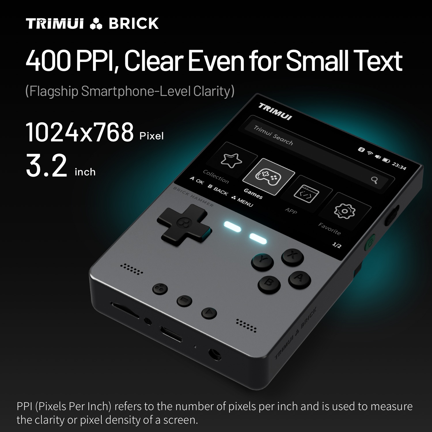 TRIMUI BRICK HAMMER Console di - Retro Gaming Phone recensione e prezzo